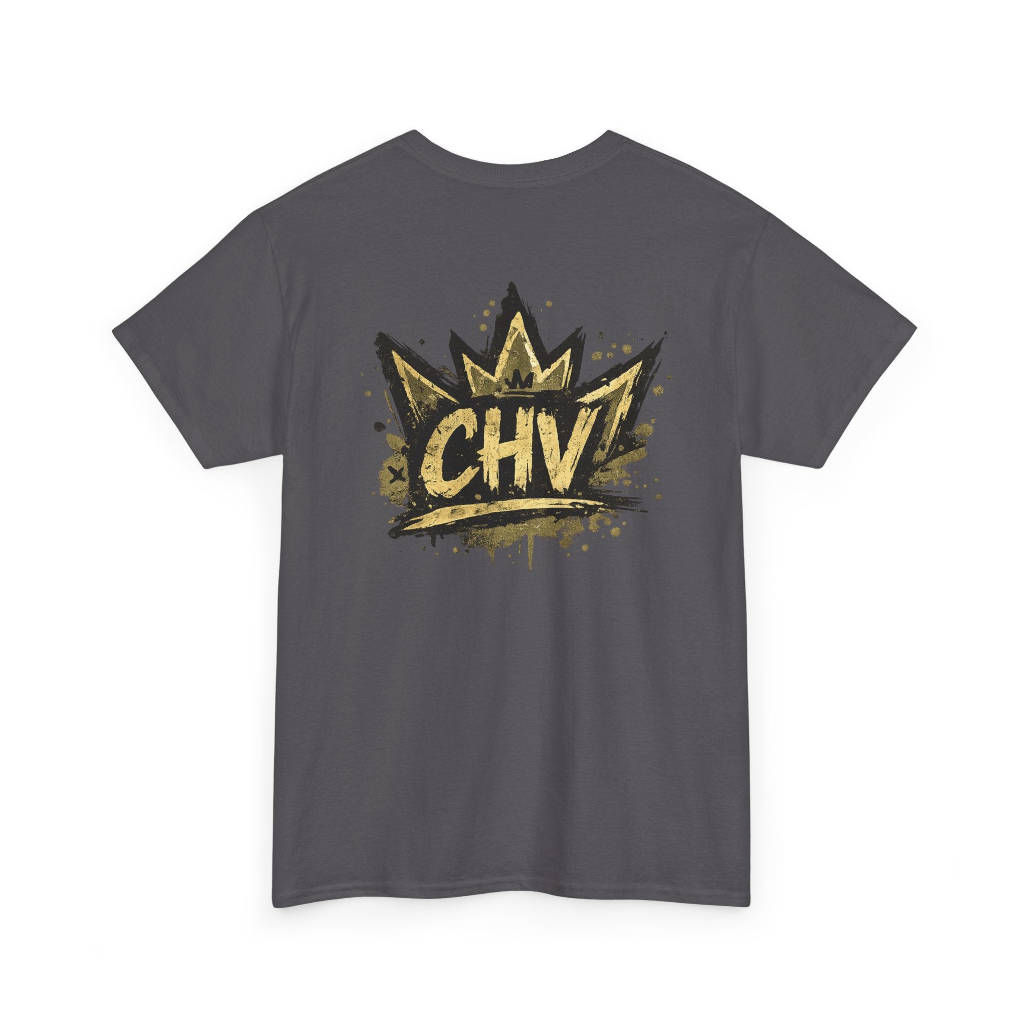 Anime Scout Tee — Chibi Soldier Graphic Shirt with "CHV" Crown Backprint