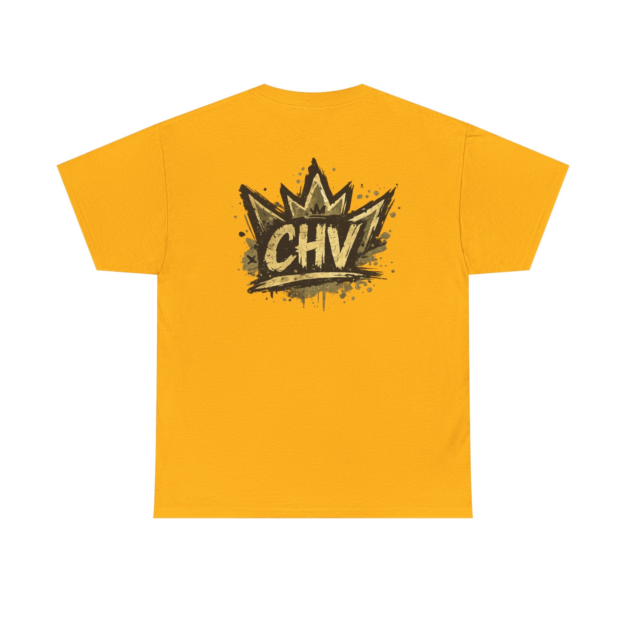 Anime Scout Tee — Chibi Soldier Graphic Shirt with "CHV" Crown Backprint
