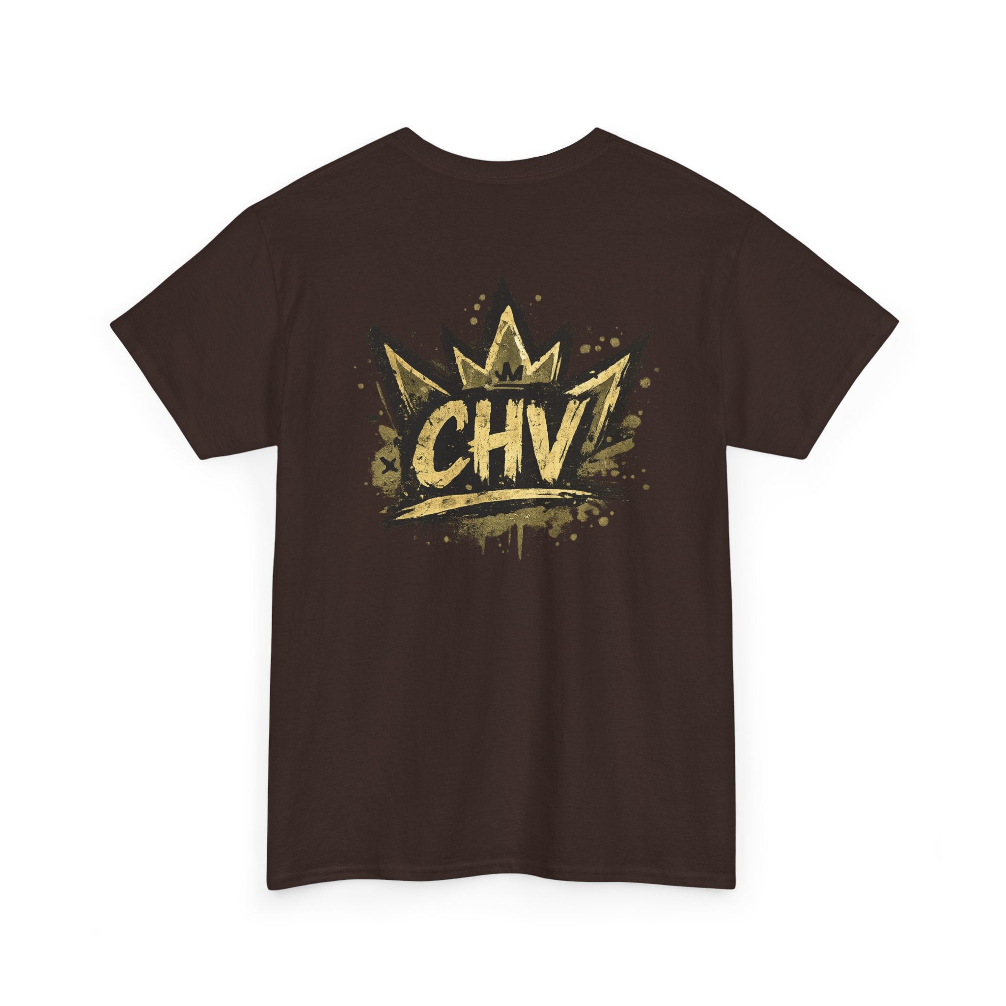 Anime Scout Tee — Chibi Soldier Graphic Shirt with "CHV" Crown Backprint