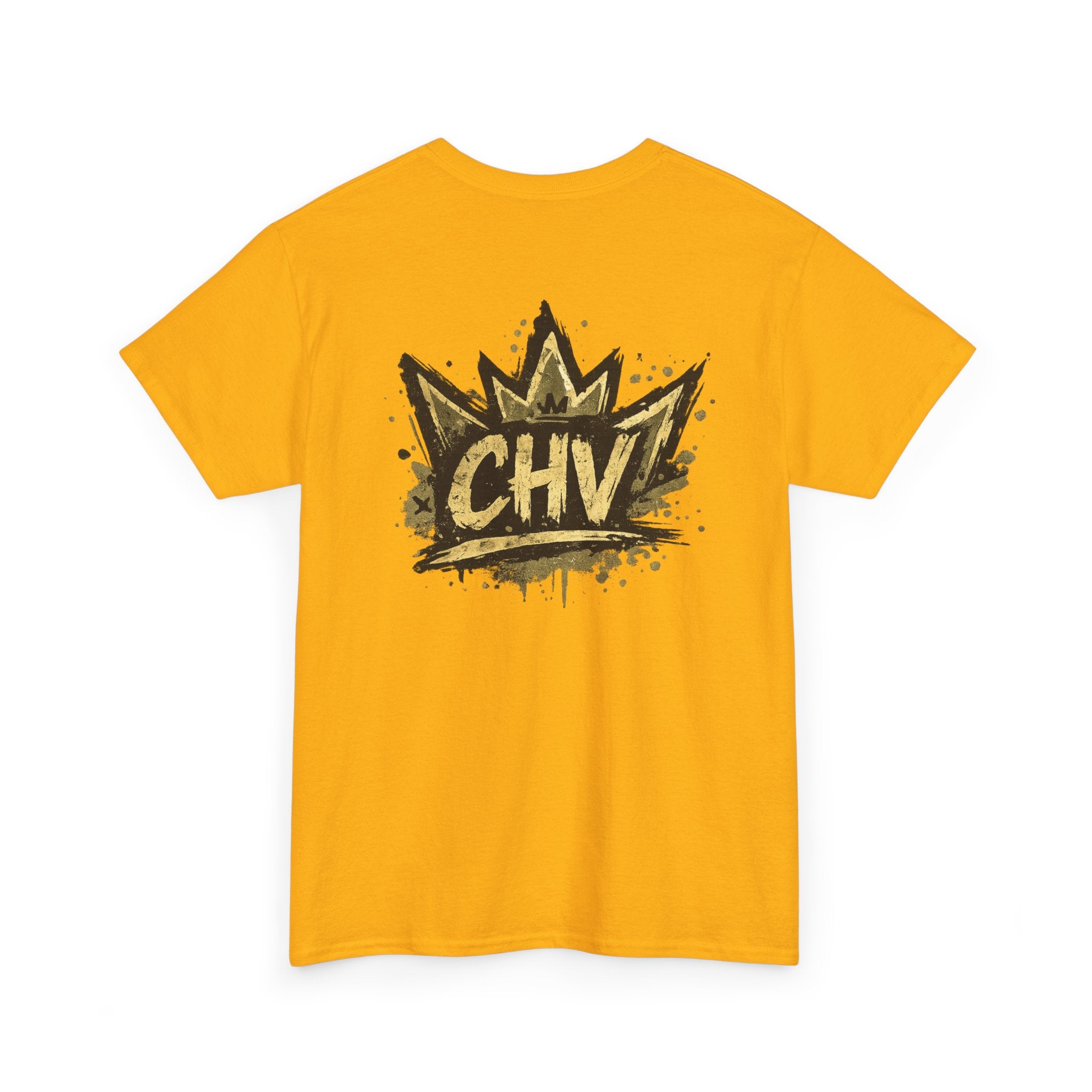 Anime Scout Tee — Chibi Soldier Graphic Shirt with "CHV" Crown Backprint