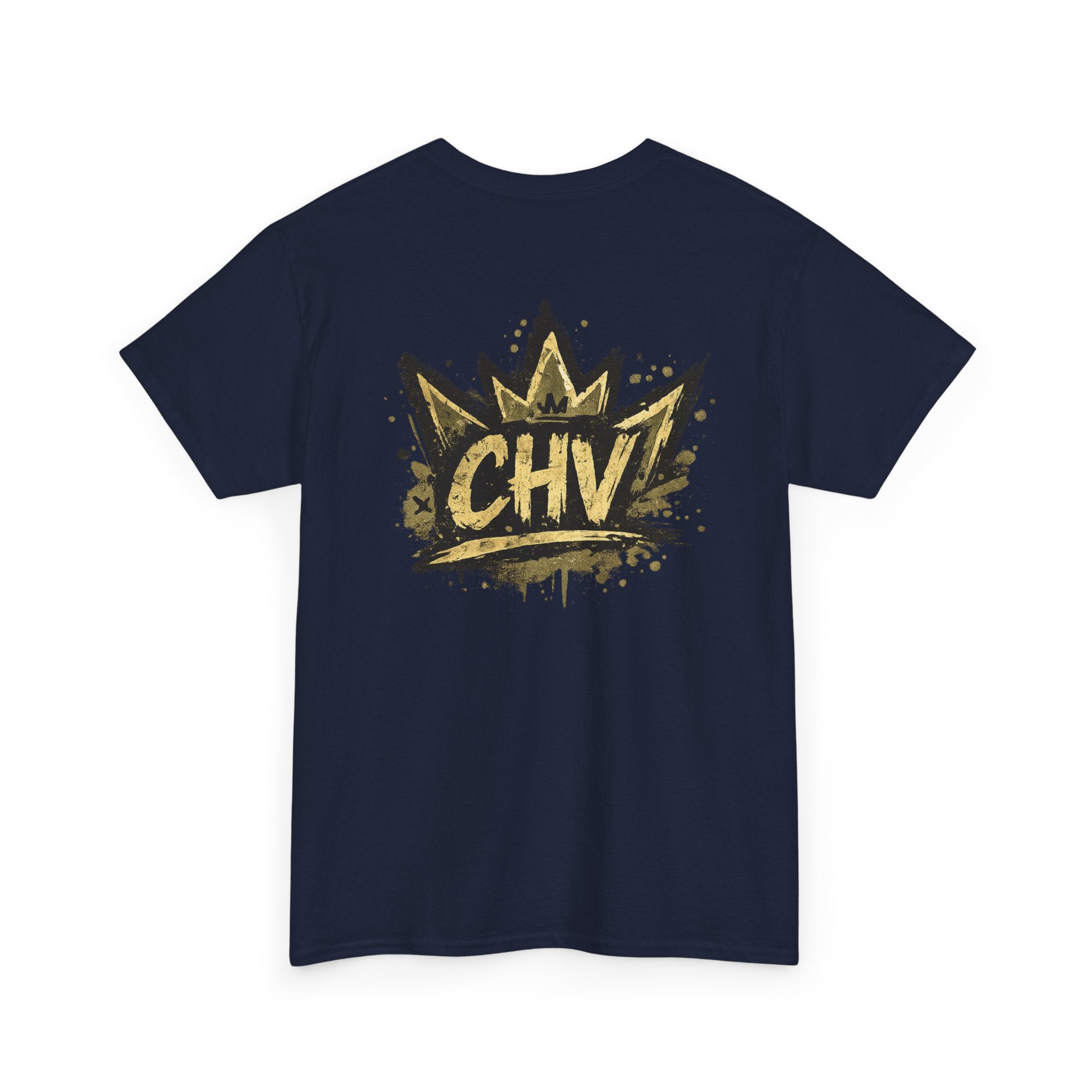Anime Scout Tee — Chibi Soldier Graphic Shirt with "CHV" Crown Backprint