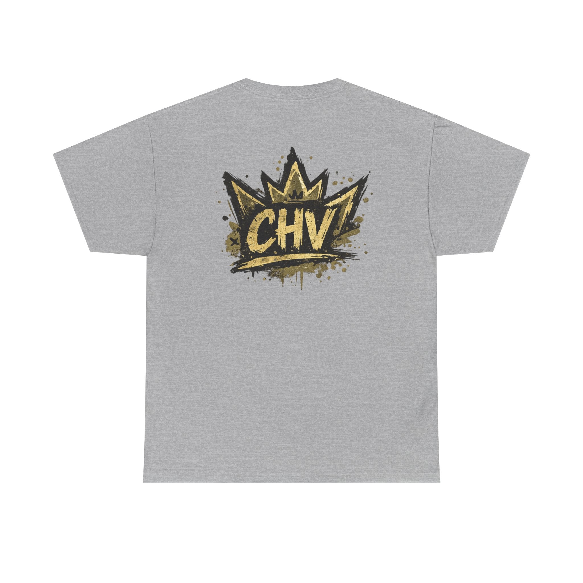 Anime Scout Tee — Chibi Soldier Graphic Shirt with "CHV" Crown Backprint