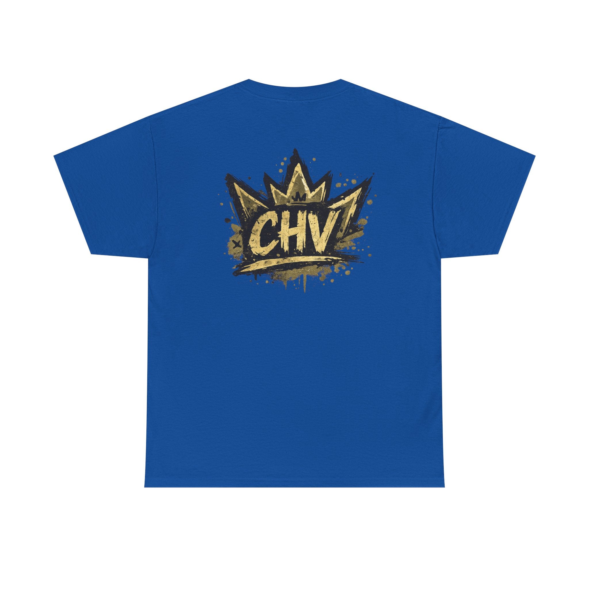 Anime Scout Tee — Chibi Soldier Graphic Shirt with "CHV" Crown Backprint