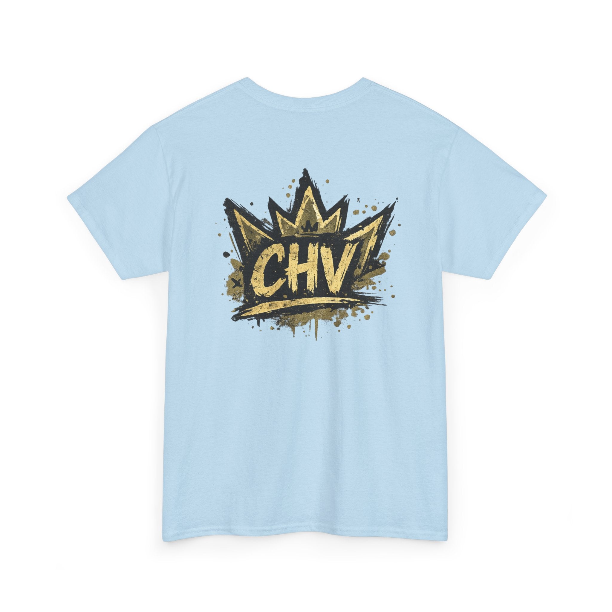 Anime Scout Tee — Chibi Soldier Graphic Shirt with "CHV" Crown Backprint