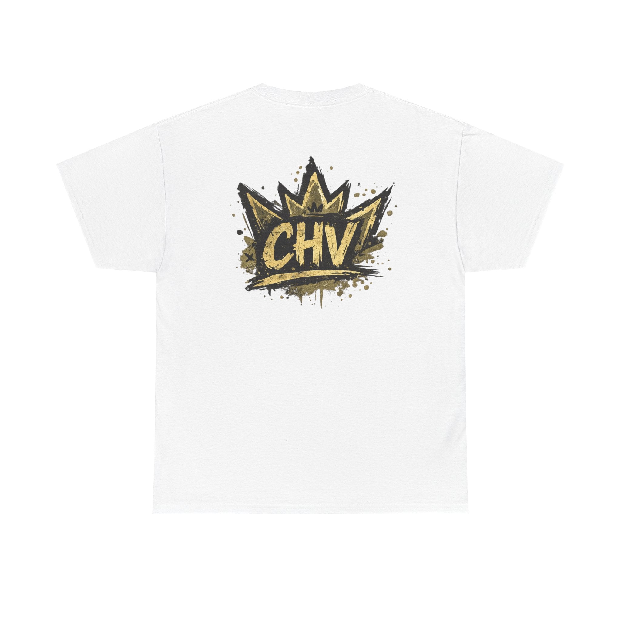 Anime Scout Tee — Chibi Soldier Graphic Shirt with "CHV" Crown Backprint