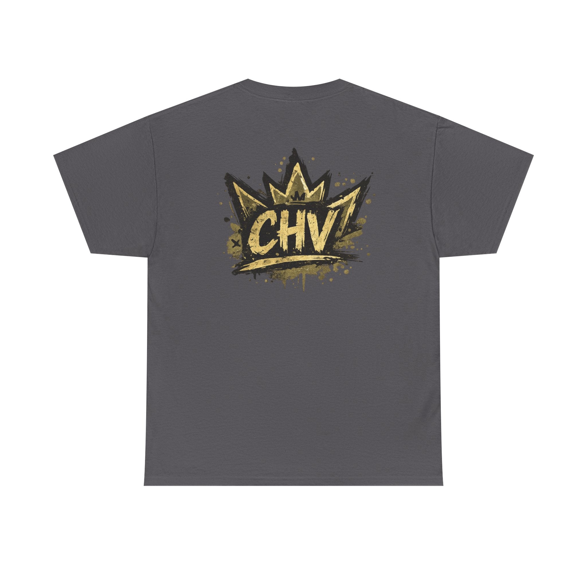 Anime Scout Tee — Chibi Soldier Graphic Shirt with "CHV" Crown Backprint