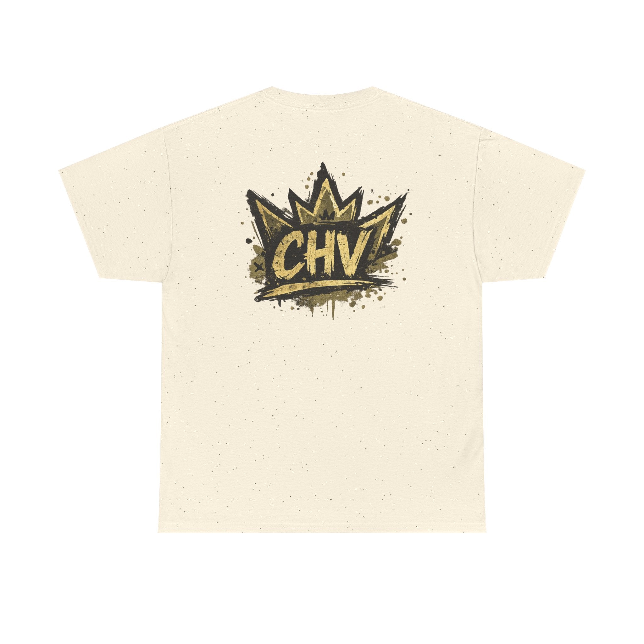 Anime Scout Tee — Chibi Soldier Graphic Shirt with "CHV" Crown Backprint