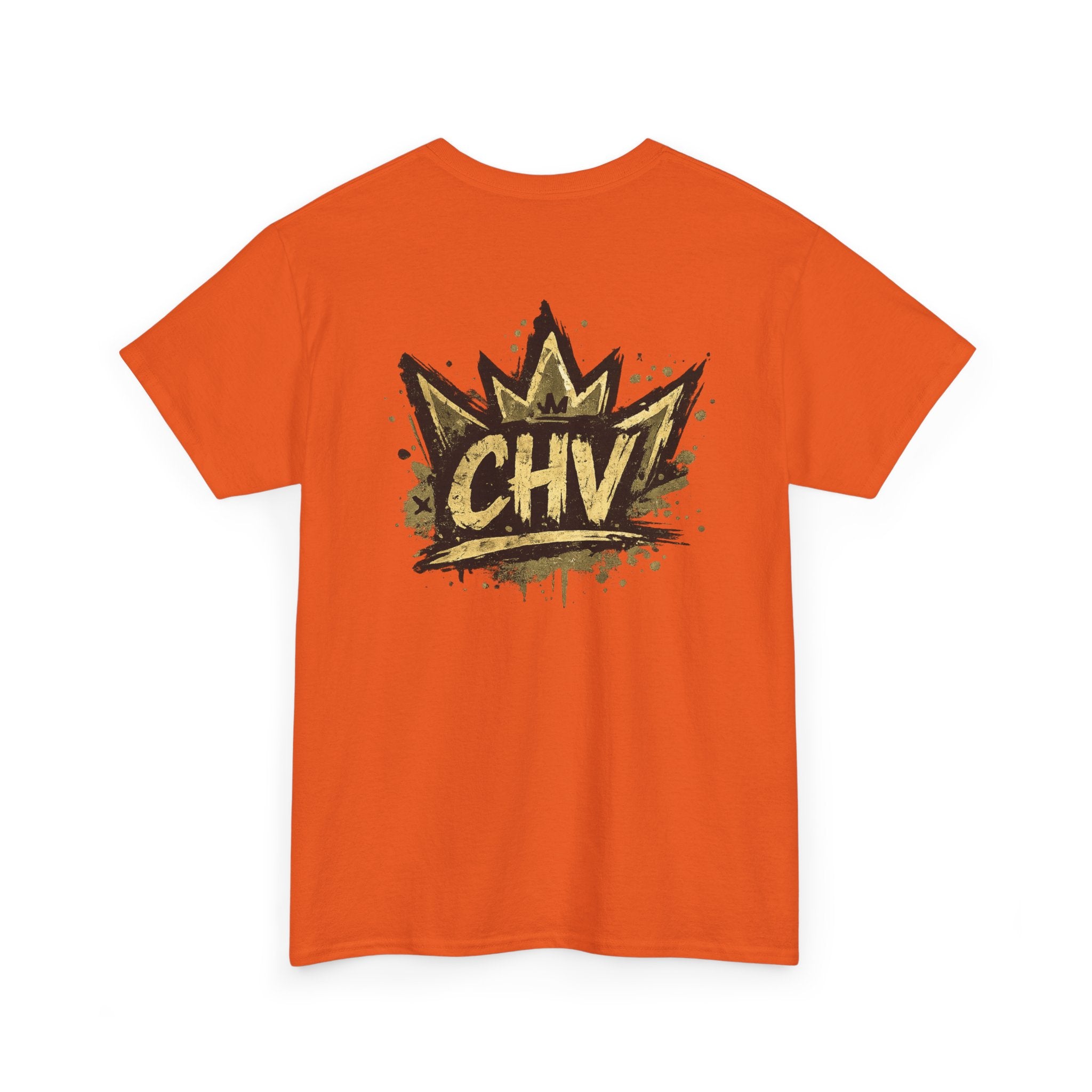 Anime Scout Tee — Chibi Soldier Graphic Shirt with "CHV" Crown Backprint