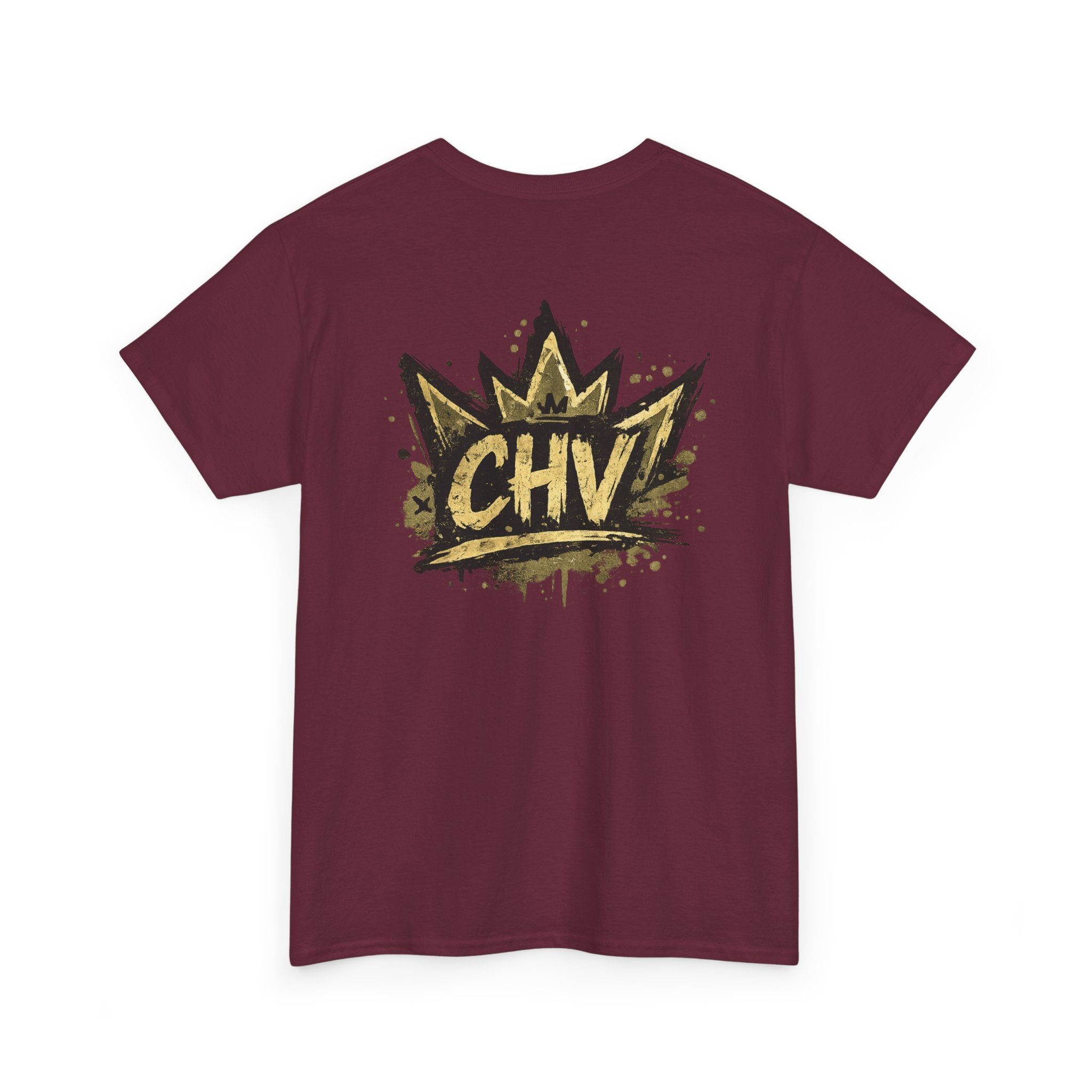 Anime Scout Tee — Chibi Soldier Graphic Shirt with "CHV" Crown Backprint