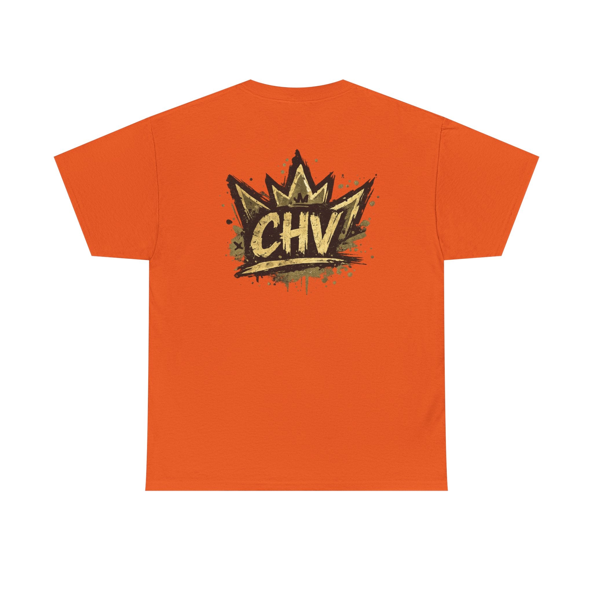 Anime Scout Tee — Chibi Soldier Graphic Shirt with "CHV" Crown Backprint