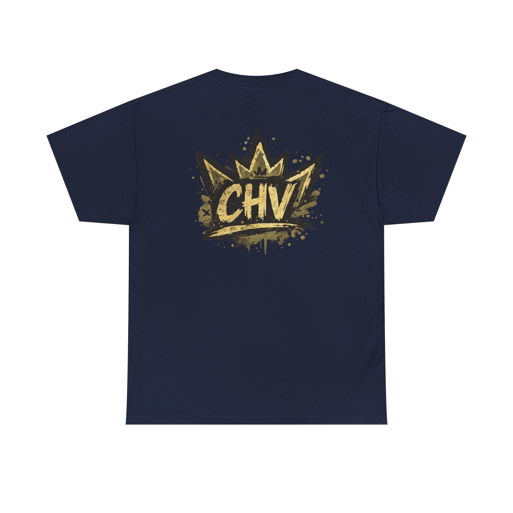 Anime Scout Tee — Chibi Soldier Graphic Shirt with "CHV" Crown Backprint