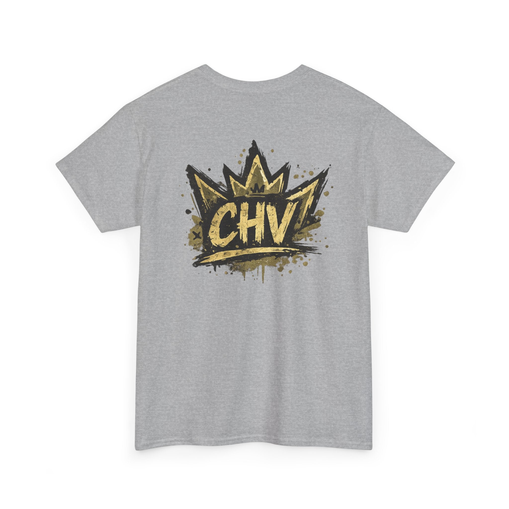 Anime Scout Tee — Chibi Soldier Graphic Shirt with "CHV" Crown Backprint
