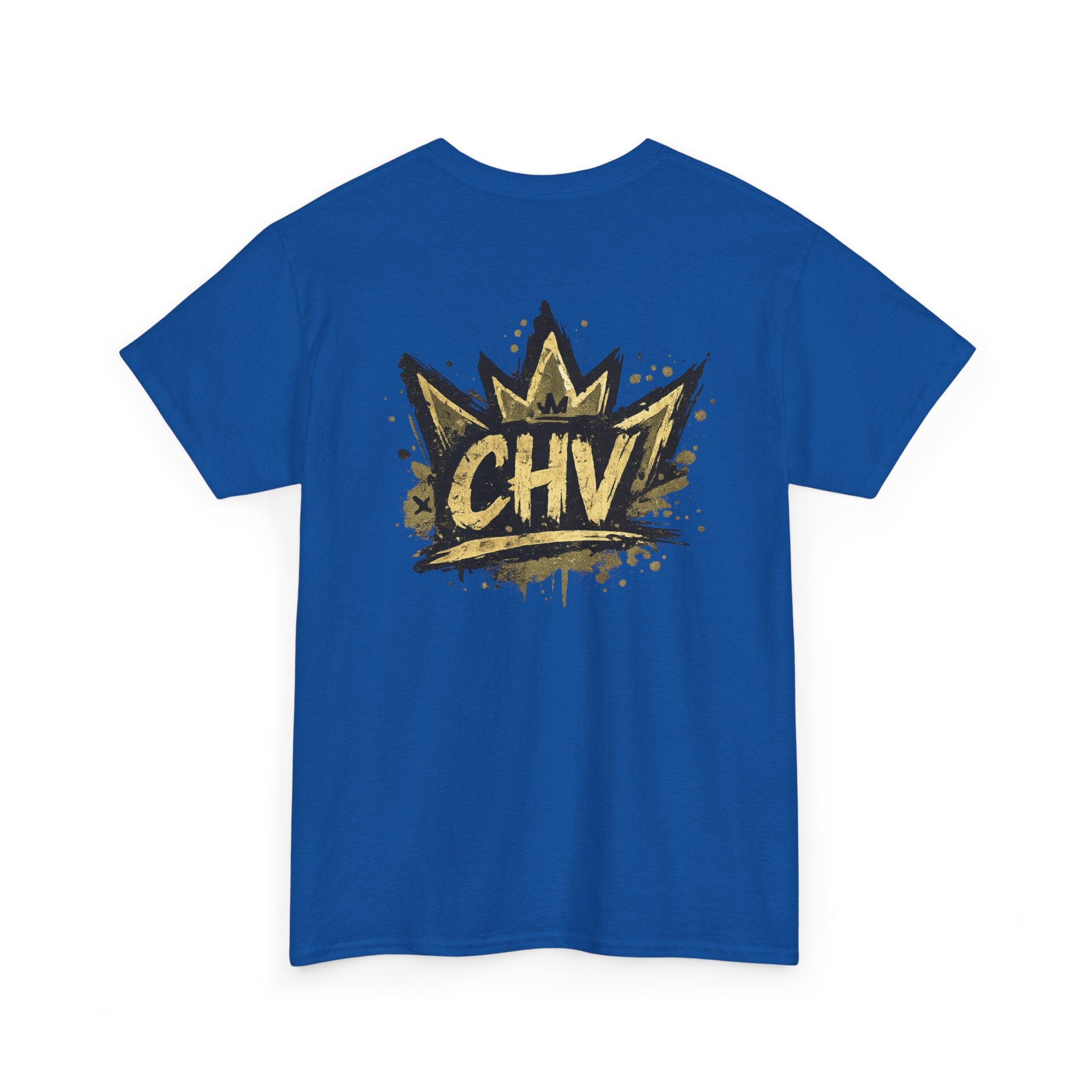 Anime Scout Tee — Chibi Soldier Graphic Shirt with "CHV" Crown Backprint