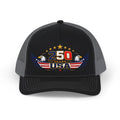 250 Years USA Snapback Trucker Cap — Patriotic 1776–2026 Anniversary Hat